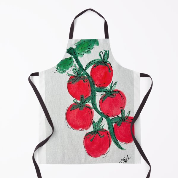 Item preview, Tomato Vine Line and wash Print  designed and sold by coastalcove26.