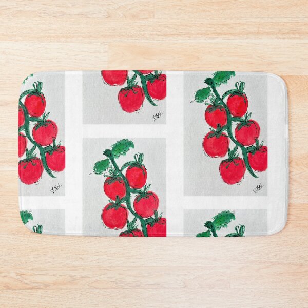 Item preview, Tomato Vine Line and wash Print  designed and sold by coastalcove26.