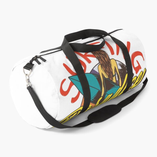 Item preview, Surfing Paradise California Surfer Girl Beach Sunset Vintage Graphic designed and sold by heedooppod.