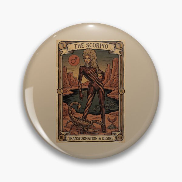 Aperçu de l'œuvre RuPaul (Scorpion - Tarot) créée et vendue par MEMERY MUSEUM.