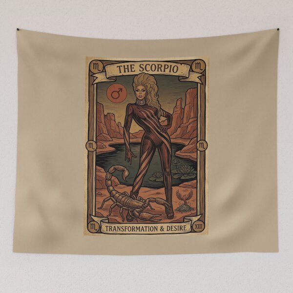 Item preview, RuPaul (Scorpio - Tarot) designed and sold by MEMERY MUSEUM.