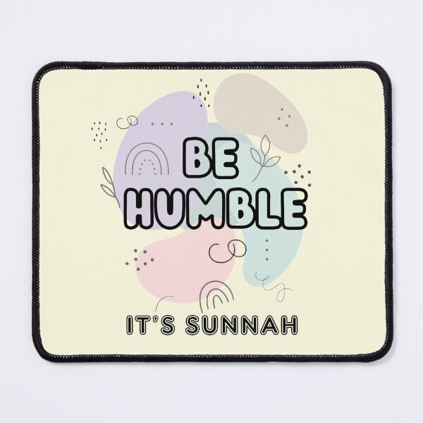 Item preview, BE HUMBLE, IT’S SUNNAH - Islamic Graphic Abstract Pastel Minimalist Aesthetic Muslim Gift Design designed and sold by D-Islamic.