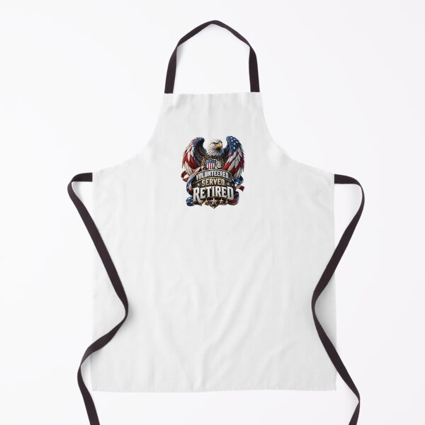 Item preview, Wings of Service: Volunteered. Served. Retired. designed and sold by BlissBlvdShop.