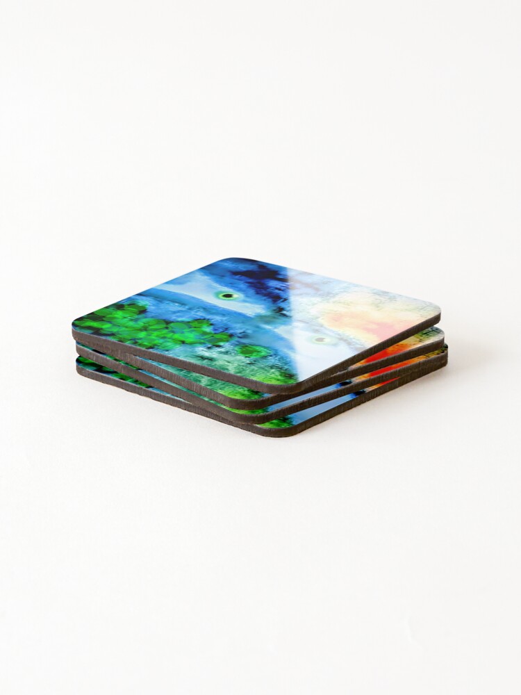 Thumbnail 4 of 5, Coasters (Set of 4), Quite Intense designed and sold by RamonYrizarris.