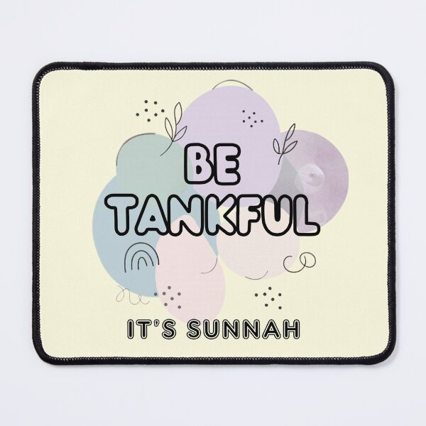 Item preview, BE THANKFUL, IT’S SUNNAH - Islamic Graphic Abstract Pastel Minimalist Aesthetic Muslim Gift Design designed and sold by D-Islamic.