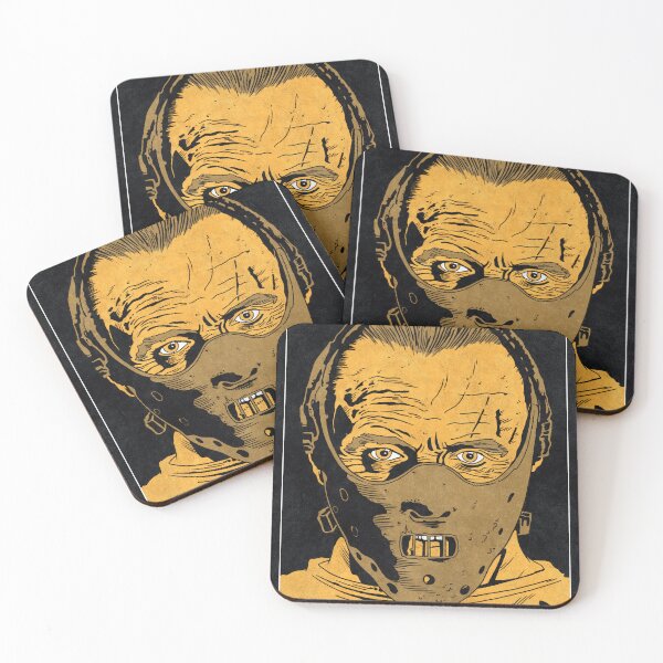Item preview, HANNIBAL LECTER - Silence of the Lambs (Bichrome) designed and sold by FamousWeirdosRB.