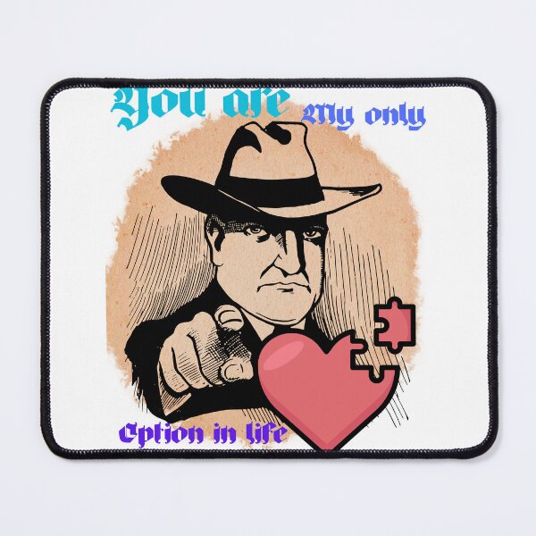 Item preview, Romantic Vintage Mafioso - You Are My Only Option Puzzle Heart designed and sold by V8Green.