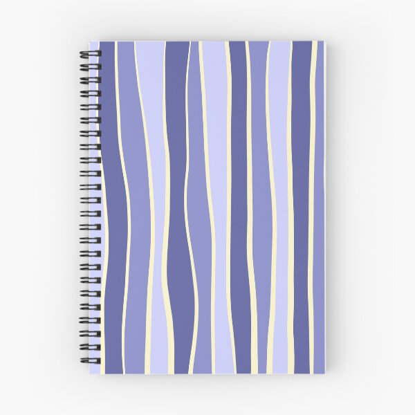 Item preview, Imperfect stripe-Lilac blue designed and sold by Pattern Petals.