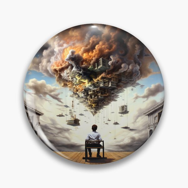 Item preview, Science Fiction Surreal Imaginary City In The Clouds  designed and sold by DEC02.