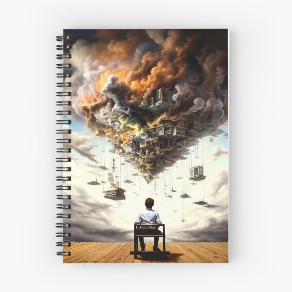 Item preview, Science Fiction Surreal Imaginary City In The Clouds  designed and sold by DEC02.
