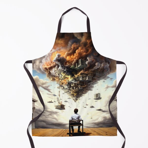 Item preview, Science Fiction Surreal Imaginary City In The Clouds designed and sold by DEC02.