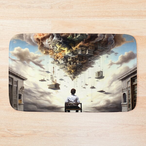 Item preview, Science Fiction Surreal Imaginary City In The Clouds  designed and sold by DEC02.