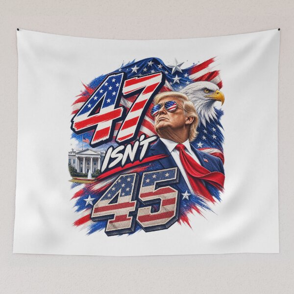 Item preview, Trump 47 Isn’t 45 Americana Design designed and sold by itamaraz.
