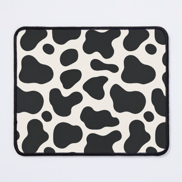 Item preview, Cow Print Pattern – Black & Cream Abstract Animal Spot Design designed and sold by itxelaraStudio.