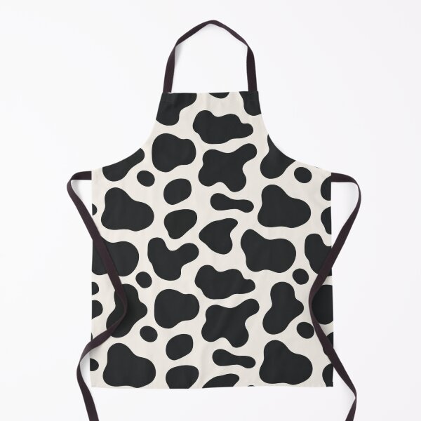 Item preview, Cow Print Pattern – Black & Cream Abstract Animal Spot Design designed and sold by itxelaraStudio.