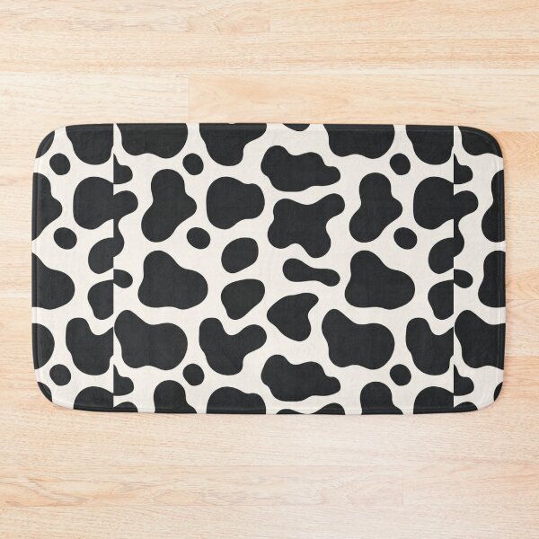 Item preview, Cow Print Pattern – Black & Cream Abstract Animal Spot Design designed and sold by itxelaraStudio.