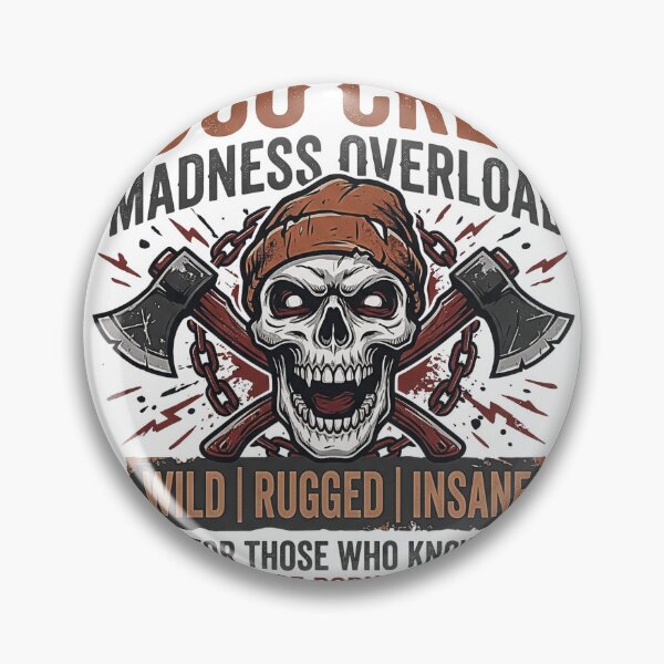 Item preview, Loco Crew - Madness Overload Skull & Axes designed and sold by rich-moda.