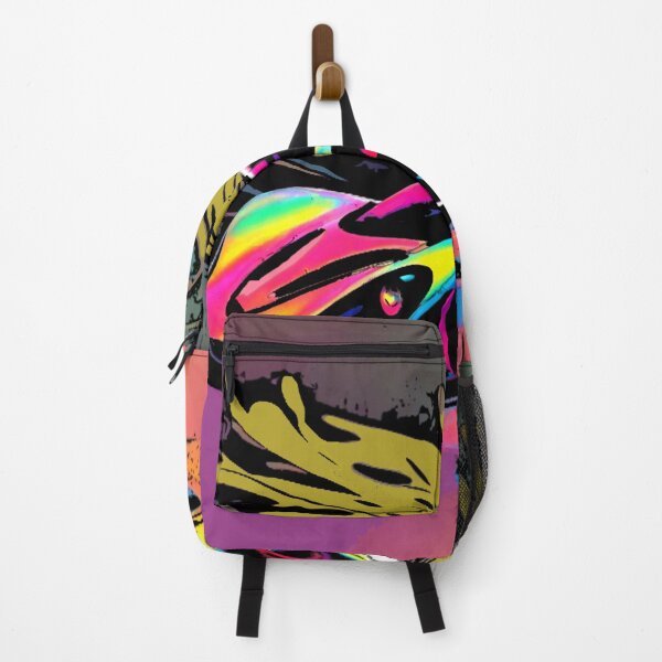 Item preview, Neon Rainbow Hypercar Abstract Liquid Splatter Art designed and sold by Nexus Space.