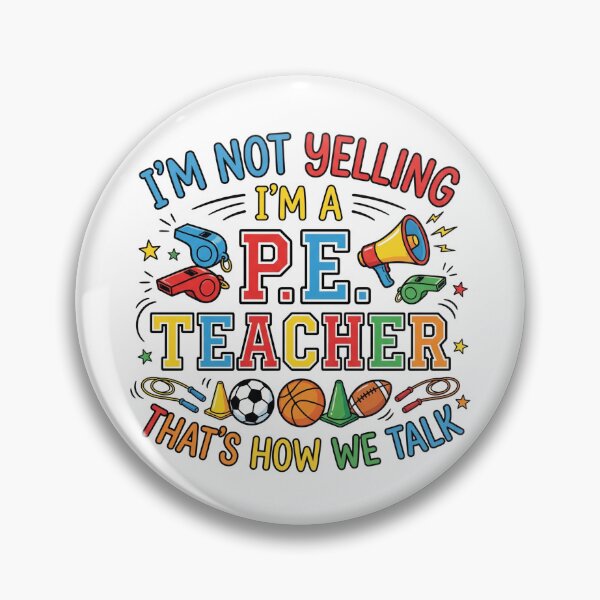 Item preview, PE Teacher Art for Men Women Gym Teacher designed and sold by hemagamo.