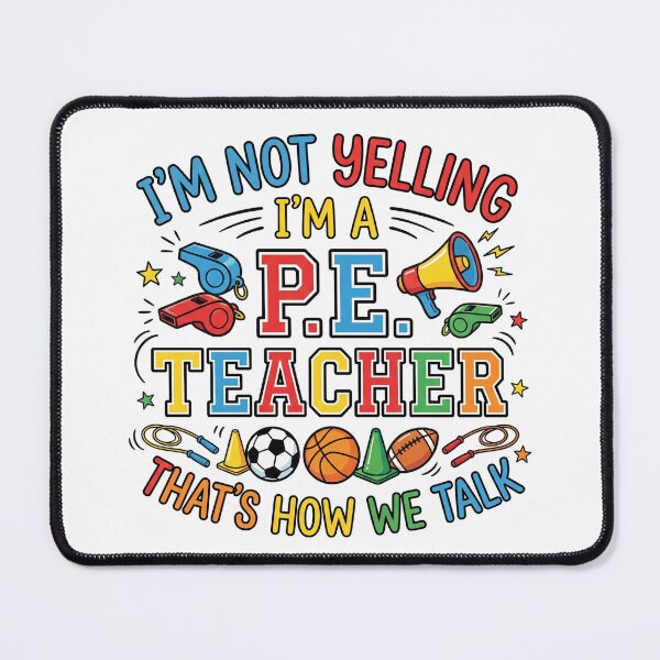 Item preview, PE Teacher Art for Men Women Gym Teacher designed and sold by hemagamo.