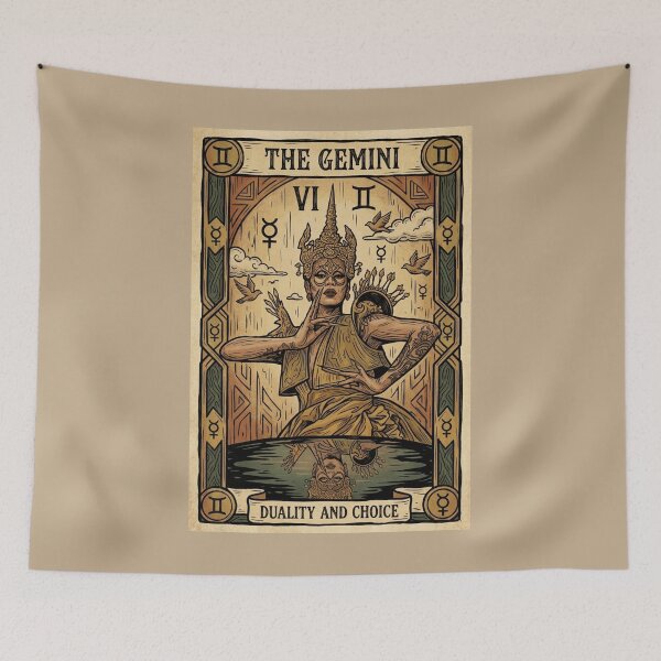 Item preview, Raja (Gemini - Tarot) designed and sold by MEMERY MUSEUM.