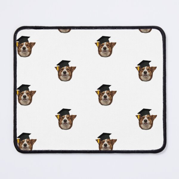 Item preview, Cute Graduation Corgi Dog with Cap designed and sold by Inka Moon Design.