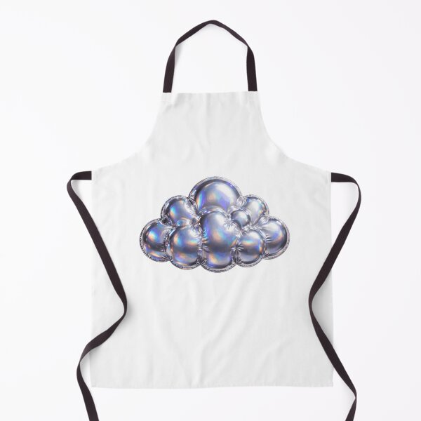 Item preview, Puffy Chrome Balloon Cloud designed and sold by Teeny Quities.