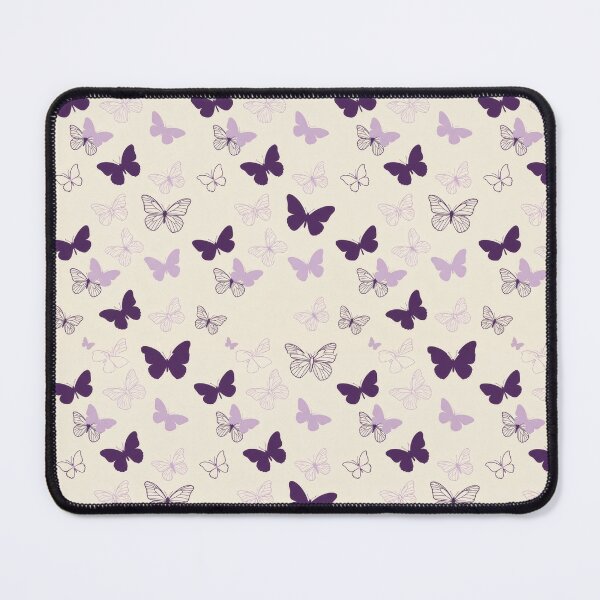 Item preview, Seamless pattern of purple and lilac butterflies designed and sold by Azurart2.