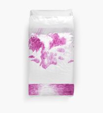 Paestum Sunset Duvet Cover