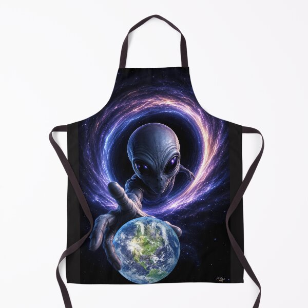 Item preview, Aliens touching Earth designed and sold by aliengalaxiesglobal.
