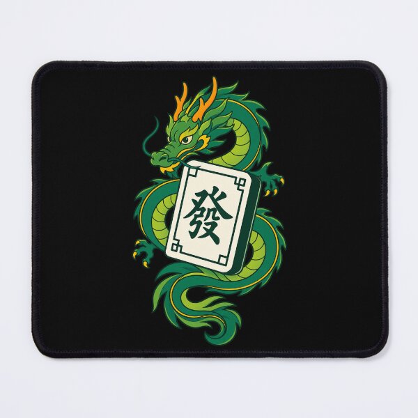 Item preview, Mahjong - Green Dragon designed and sold by Pin&Palm.