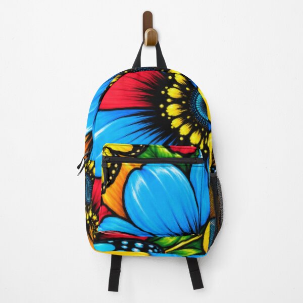 Item preview, Vibrant Pop Art Colorful Flowers and Butterflies Illustration designed and sold by Nexus Space.