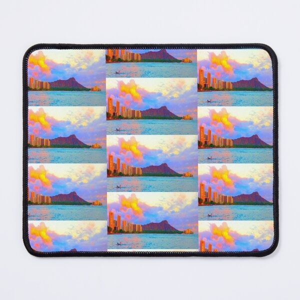 Item preview, Waikiki Surfing at Sunset IV designed and sold by R-F-B.