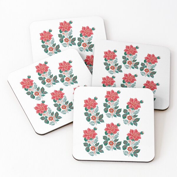 Item preview, Ethnic Slavic Folk Floral Pattern designed and sold by Szpaku desart .