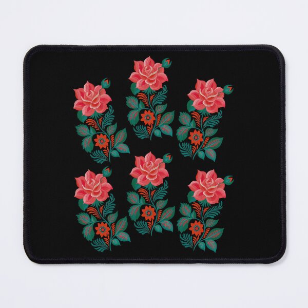 Item preview, Ethnic Slavic Folk Floral Pattern designed and sold by Szpaku desart .