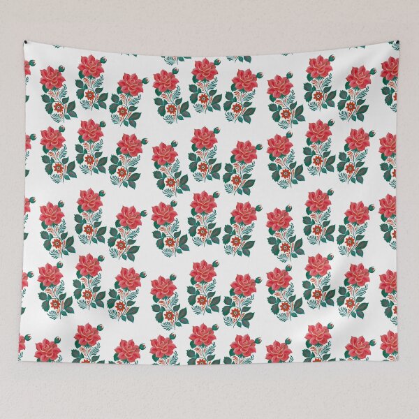 Item preview, Ethnic Slavic Folk Floral Pattern designed and sold by Szpaku desart .