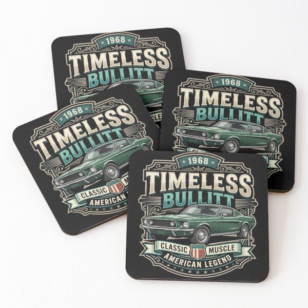 Item preview, Timeless Classic Muscle Car Vintage 1960s American Automotive Emblem designed and sold by DijaMar.