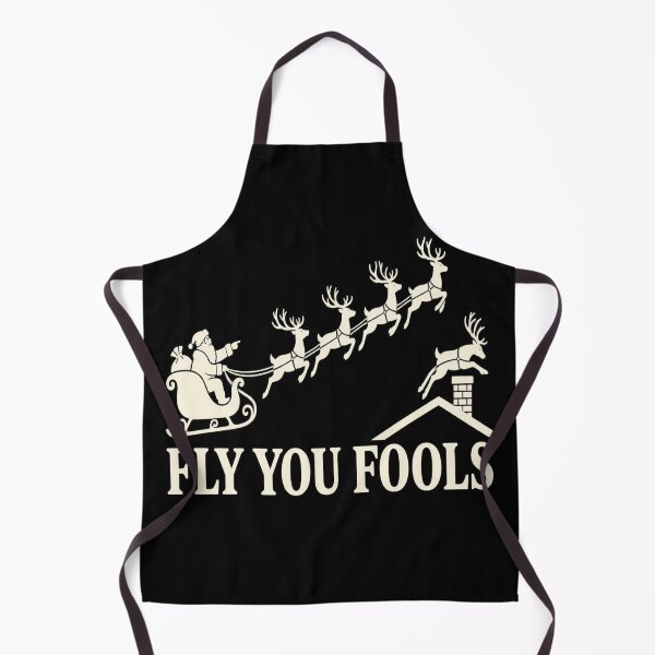 Item preview, Fly You Fools Overthinker Reindeer Christmas designed and sold by POD DYNASTY | Original Print On Demand T-Shirt Graphics.