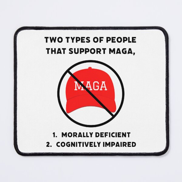 Item preview, Two types of people that support MAGA designed and sold by Rachel the Artist .