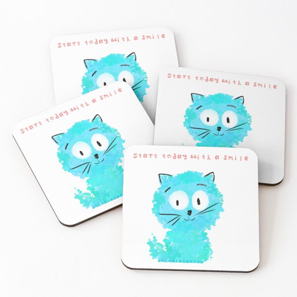 Item preview, Happy Cat  designed and sold by mhughesart.