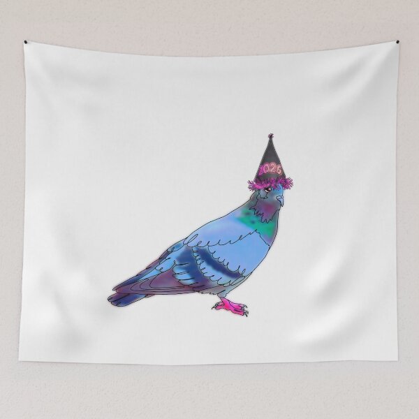 Item preview, Penny the pigeon in 2026 hat - animalzinhats  designed and sold by Ashley’sAnimalz.