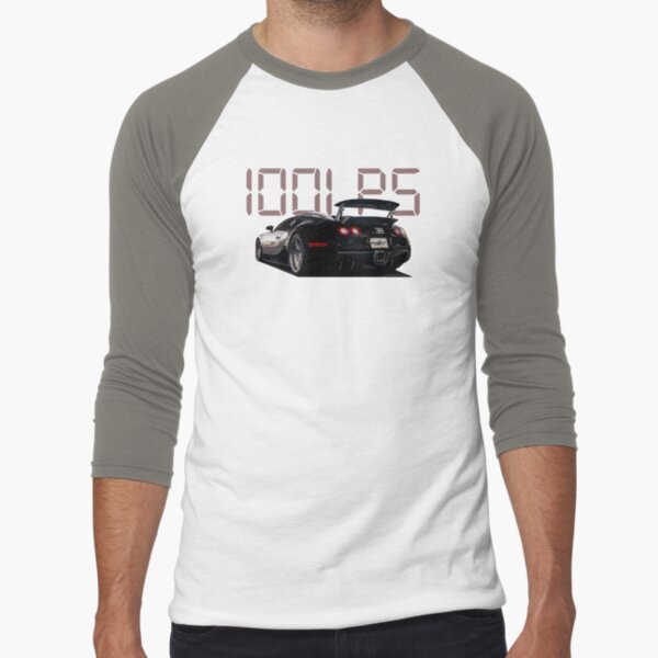 Shift Shirts A Grand - Veyron Inspired Baseball ¾ Sleeve T-Shirt