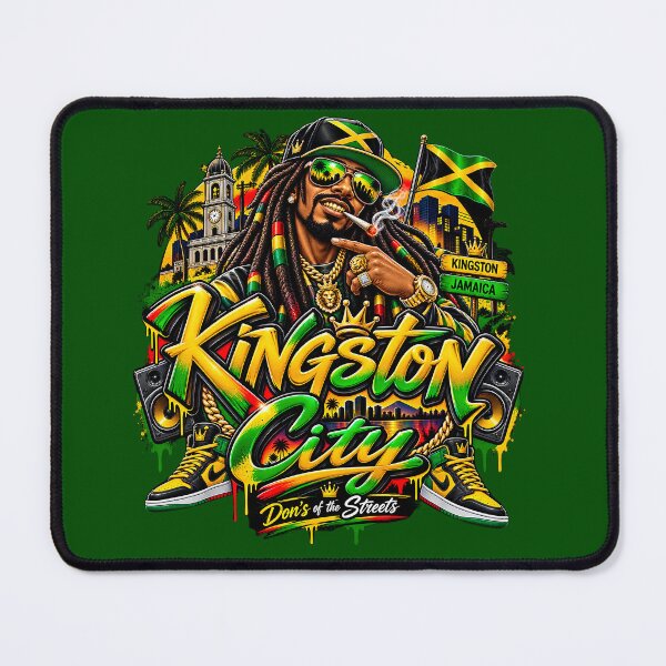 Item preview, Kingston City Don - Jamaican Reggae Streetwear & Culture Art designed and sold by digitalbob60.
