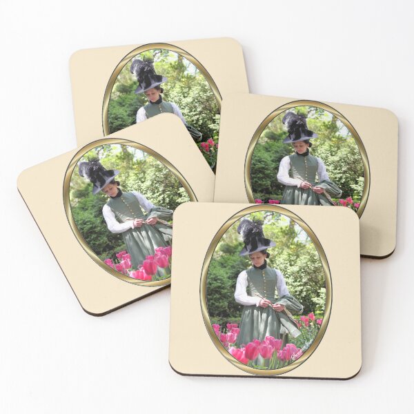 Item preview, A Colonial Lady in Her Garden designed and sold by SummerJade.