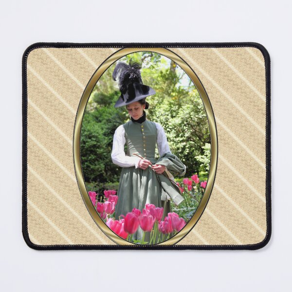 Item preview, A Colonial Lady in Her Garden designed and sold by SummerJade.