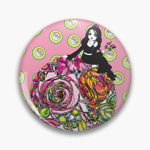 Item preview, Electric Pop Art Doll, Rose, and Bubbles designed and sold by cremedecolor.