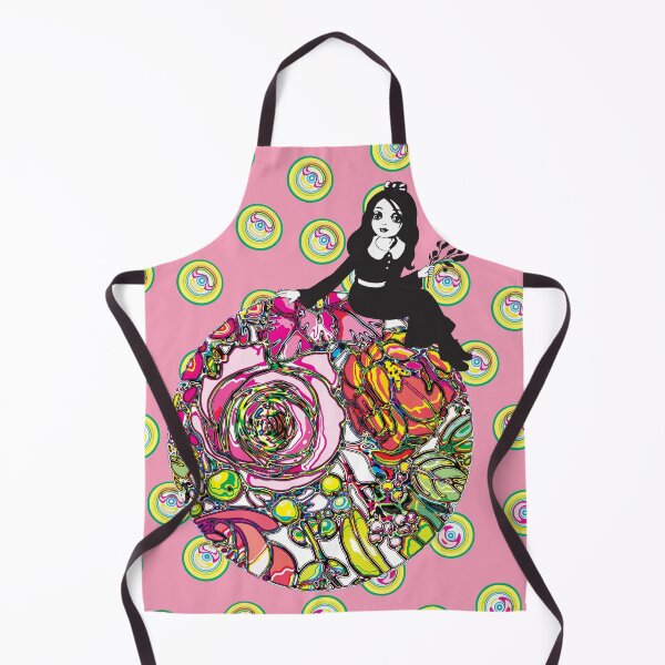 Item preview, Electric Pop Art Doll, Rose, and Bubbles designed and sold by cremedecolor.