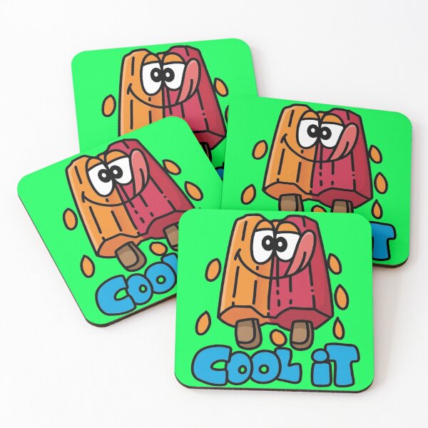 Item preview, Cool It! Retro sticker inspired design. designed and sold by Deviant Logic Design.