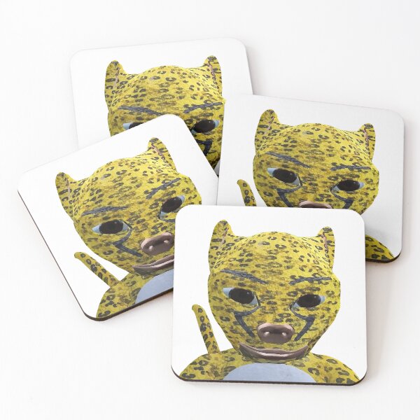 Item preview, Niu Lai 牛来 Leopard Portrait Cut-out From Chinese Blockbuster Terrible Animation   designed and sold by PrintondemArt.
