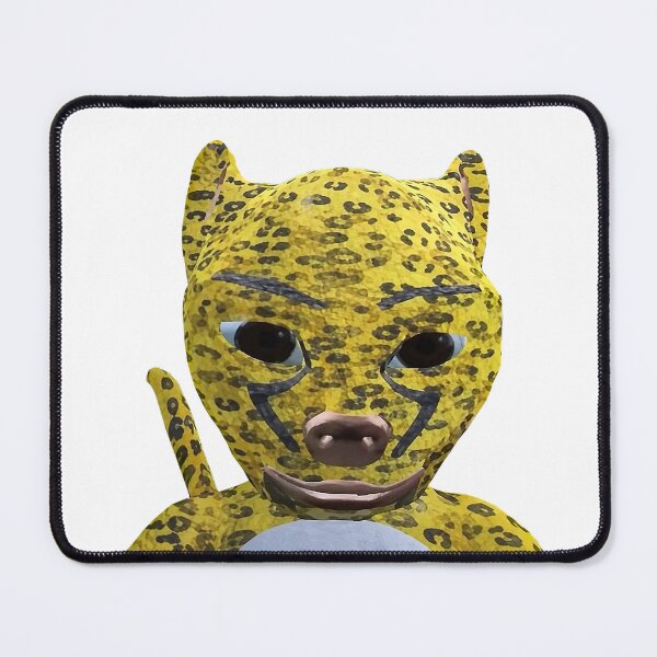 Item preview, Niu Lai 牛来 Leopard Portrait Cut-out From Chinese Blockbuster Terrible Animation designed and sold by PrintondemArt.